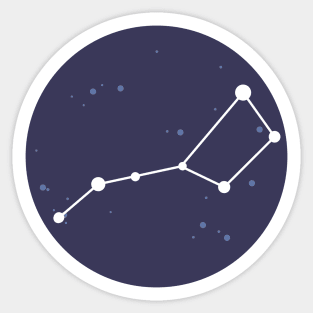 Ursa Major Constellation Sticker